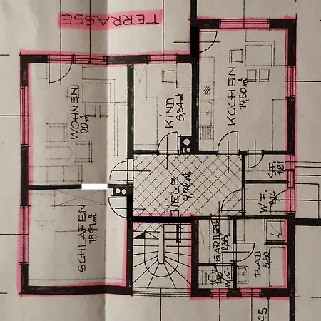 Lechufer, 80M2, Haushaelfte Mit Privatem Eingang, Kaminofen, Terrasse, Garten Pinswang Exterior photo